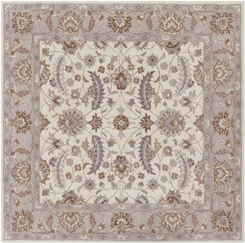 Surya Caesar White Square 80 X 80 Area Rug CAE1115-8SQ 800-37815 Image 0