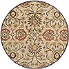 Surya Caesar White Round 40 X 40 Area Rug CAE1116-4RD 800-37826 Thumb 0