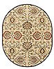 Surya Caesar White Oval 60 X 90 Area Rug CAE1116-69OV 800-37830 Thumb 0
