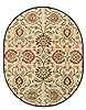 Surya Caesar White Oval 60 X 90 Area Rug CAE1116-69OV 800-37830 Thumb 0