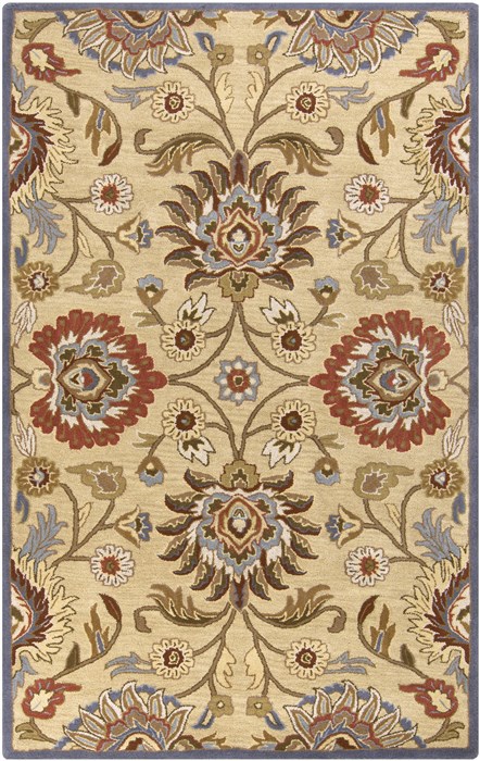 Surya Caesar White 80 X 110 Area Rug CAE1116-811 800-37835 Image 0