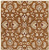 Surya Caesar Brown Square 40 X 40 Area Rug CAE1117-4SQ 800-37849 Thumb 0