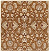 Surya Caesar Brown Square 40 X 40 Area Rug CAE1117-4SQ 800-37849 Thumb 0