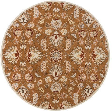 Surya Caesar Brown Round 60 X 60 Area Rug CAE1117-6RD 800-37853 Image 0