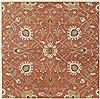 Surya Caesar Orange Square 60 X 60 Area Rug CAE1119-6SQ 800-37898 Thumb 0