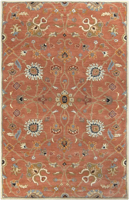 Surya Caesar Orange 90 X 120 Area Rug CAE1119-912 800-37904 Image 0