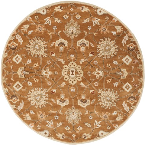 Surya Caesar Brown Round 40 X 40 Area Rug CAE1120-4RD 800-37914 Image 0