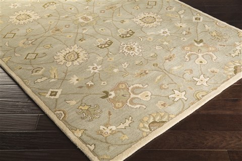 Surya Caesar White 76 X 96 Area Rug CAE1121-7696 800-37943 Image 1