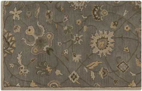 Surya Caesar White Oval 80 X 100 Area Rug CAE1121-810OV 800-37944 Image 1