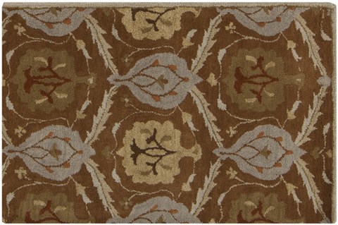 Surya Caesar Brown Square 40 X 40 Area Rug CAE1123-4SQ 800-37981 Image 1