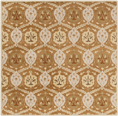 Surya Caesar Brown Square 40 X 40 Area Rug CAE1123-4SQ 800-37981 Image 0