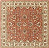 Surya Caesar Orange Square 40 X 40 Area Rug CAE1124-4SQ 800-38003 Thumb 0