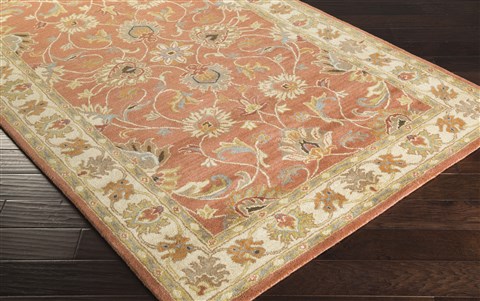 Surya Caesar Orange 76 X 96 Area Rug CAE1124-7696 800-38009 Image 1