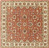 Surya Caesar Orange Square 80 X 80 Area Rug CAE1124-8SQ 800-38013 Thumb 0
