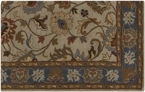 Surya Caesar Yellow Round 60 X 60 Area Rug CAE1125-6RD 800-38029 Image 1