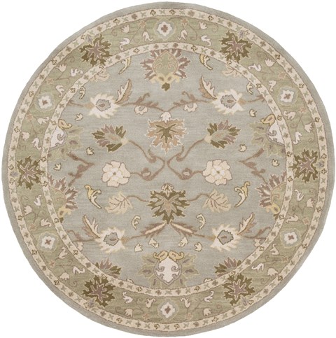Surya Caesar Grey Round 40 X 40 Area Rug CAE1126-4RD 800-38046 Image 0