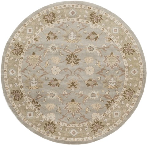 Surya Caesar Grey Round 80 X 80 Area Rug CAE1126-8RD 800-38056 Image 0