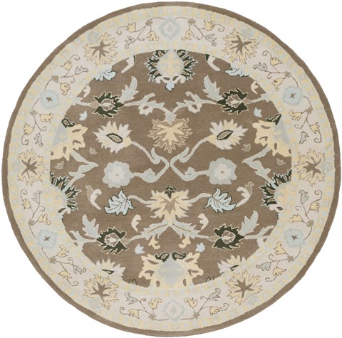 Surya Caesar Green Round 40 X 40 Area Rug CAE1127-4RD 800-38068 Image 0