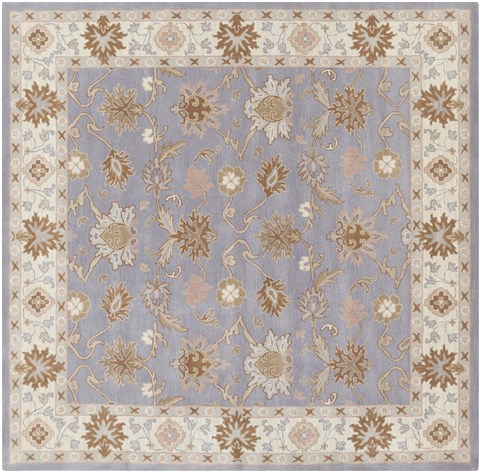 Surya Caesar Grey Square 99 X 99 Area Rug CAE1128-99SQ 800-38104 Image 0