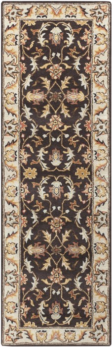 Surya Caesar Brown Runner 26 X 80 Area Rug CAE1130-268 800-38131 Image 0