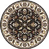 Surya Caesar Brown Round 60 X 60 Area Rug CAE1130-6RD 800-38139 Thumb 0
