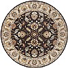 Surya Caesar Brown Round 99 X 99 Area Rug CAE1130-99RD 800-38147 Thumb 0