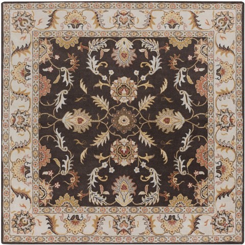 Surya Caesar Brown Square 99 X 99 Area Rug CAE1130-99SQ 800-38148 Image 0