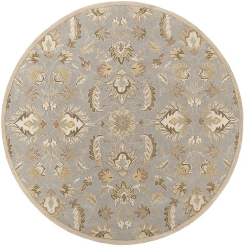 Surya Caesar Green Round 99 X 99 Area Rug CAE1140-99RD 800-38191 Image 0