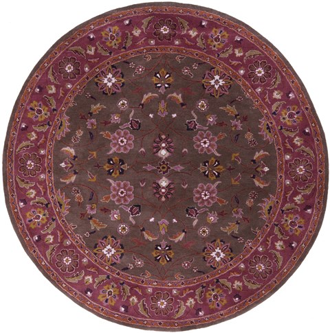 Surya Caesar Purple Round 80 X 80 Area Rug CAE1141-8RD 800-38210 Image 0
