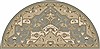 Surya Caesar Multicolor Half Round 20 X 40 Area Rug CAE1144-24HM 800-38240 Thumb 0