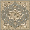 Surya Caesar Multicolor Square 60 X 60 Area Rug CAE1144-6SQ 800-38250 Thumb 0