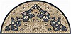 Surya Caesar Multicolor Half Round 20 X 40 Area Rug CAE1145-24HM 800-38262 Thumb 0