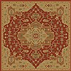 Surya Caesar Multicolor Square 60 X 60 Area Rug CAE1147-6SQ 800-38316 Thumb 0