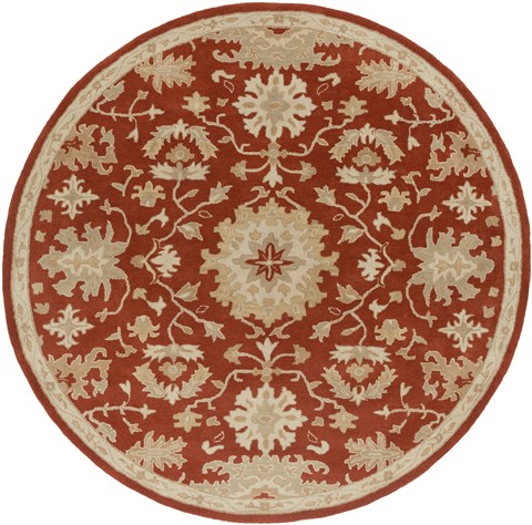 Surya Caesar Multicolor Round 80 X 80 Area Rug CAE1148-8RD 800-38342 Image 0
