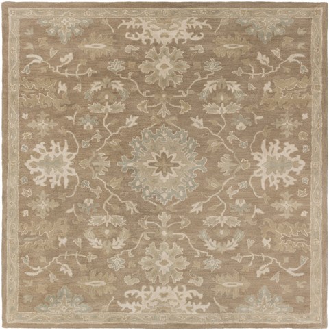 Surya Caesar Multicolor Square 60 X 60 Area Rug CAE1149-6SQ 800-38360 Image 0