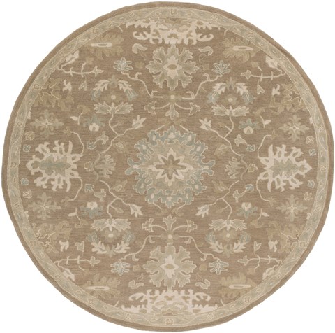 Surya Caesar Multicolor Round 99 X 99 Area Rug CAE1149-99RD 800-38367 Image 0