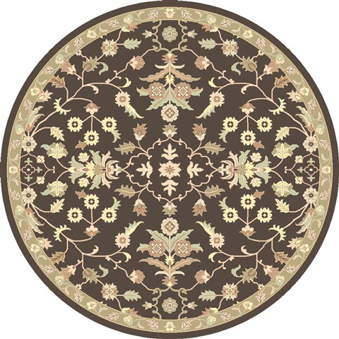 Surya Caesar Multicolor Round 60 X 60 Area Rug CAE1150-6RD 800-38381 Image 0