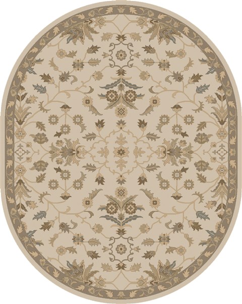 Surya Caesar Multicolor Oval 80 X 100 Area Rug CAE1152-810OV 800-38428 Image 0