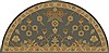 Surya Caesar Multicolor Half Round 20 X 40 Area Rug CAE1153-24HM 800-38438 Thumb 0