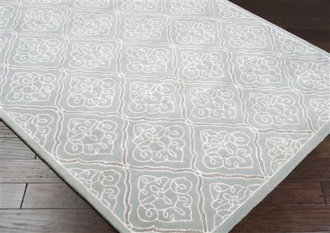 Surya Modern Classics Grey 90 X 130 Area Rug CAN1907-913 800-38488 Image 1