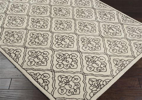 Surya Modern Classics White 50 X 80 Area Rug CAN1913-58 800-38492 Image 1