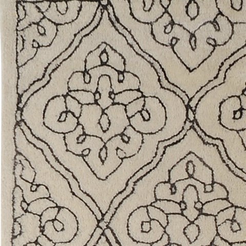 Surya Modern Classics White 50 X 80 Area Rug CAN1913-58 800-38492 Image 3