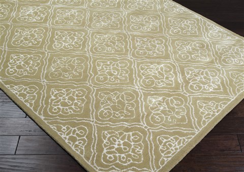 Surya Modern Classics Green 50 X 80 Area Rug CAN1914-58 800-38498 Image 1