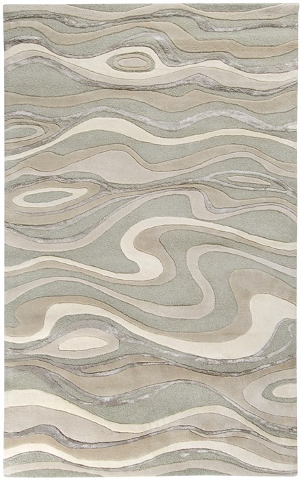 Surya Modern Classics Grey 90 X 130 Area Rug CAN1927-913 800-38518 Image 0