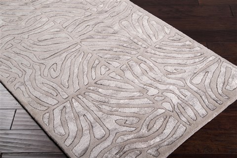 Surya Modern Classics Grey 90 X 130 Area Rug CAN1934-913 800-38532 Image 1