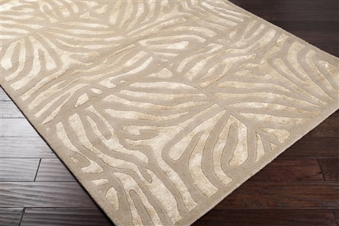 Surya Modern Classics White 90 X 130 Area Rug CAN1938-913 800-38546 Image 1