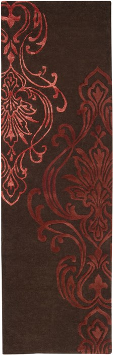 Surya Modern Classics Red Runner 26 X 80 Area Rug CAN1950-268 800-38560 Image 0