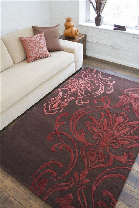 Surya Modern Classics Red 33 X 53 Area Rug CAN1950-3353 800-38561 Image 4