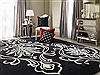 Surya Modern Classics Black Runner 26 X 80 Area Rug CAN1951-268 800-38566 Thumb 3