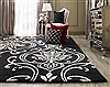 Surya Modern Classics Black Runner 26 X 80 Area Rug CAN1951-268 800-38566 Thumb 4